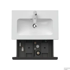 Badmeubel Duravit D-Neo Wand 61x37.2x44 Cm Mat Basalt -Baden Luxe Verkoop badmeubel duravit d neo wand 610x372x440 mm mat basalt 3