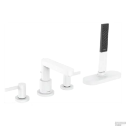 Badrandmengkraan Finoris HansGrohe 4-Gats Met SBox Mat Wit