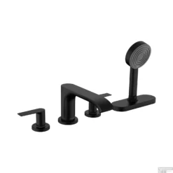 Badrandmengkraan HansGrohe Vivenis 4-Gats Met SBox Mat Zwart