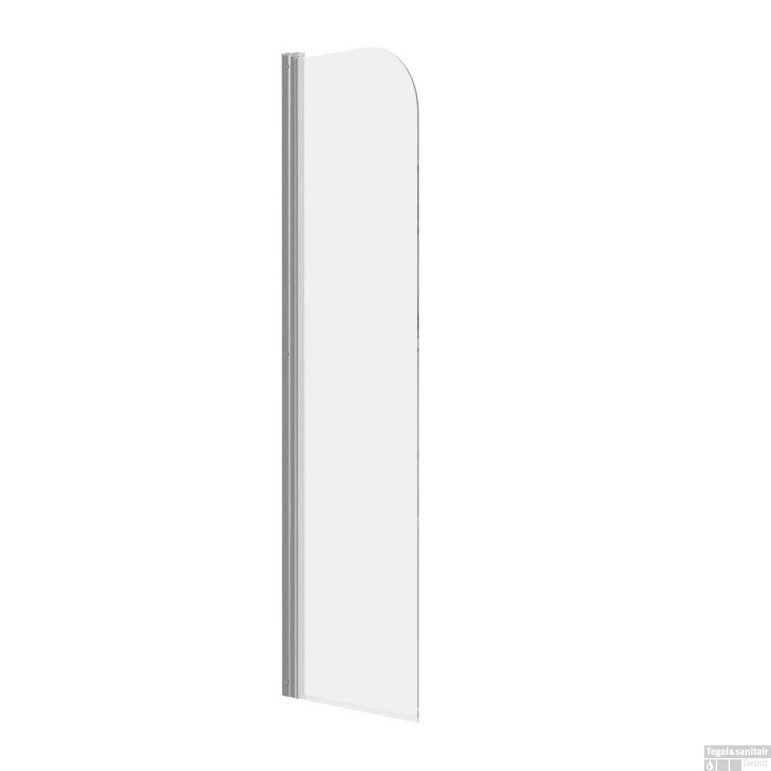 Badwand Allibert Kordo 66-68x140 Cm Chroom 1 Badwand Allibert Kordo 66-68x140 Cm Chroom