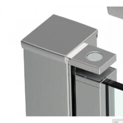 Badwand Van Rijn ST02 Klapwand 80x150 Cm Helder Glas 6 Mm Chroom -Baden Luxe Verkoop badwand van rijn st02 klapwand 80x150 cm helder glas 6 mm chroom 3