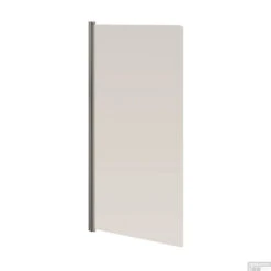 Badwand VM Go Megalo 75x130cm Scharnierend Chroom Profiel 4mm Veiligheidsglas