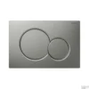 Bedieningsplaat Geberit Sigma 01 Frontbediening Mat Grijs