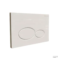 Bedieningsplaat Voor Geberit UP320 Boss & Wessing Glanzend Wit -Baden Luxe Verkoop bedieningsplaat voor geberit up320 boss wessing glanzend wit 1