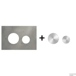 Drukplaat Front En Toetsen TECE Loop Voor WC-Bediening Beton 16 Drukplaat Front En Toetsen TECE Loop Voor WC-Bediening Beton -Baden Luxe Verkoop beton geborsteldrvs