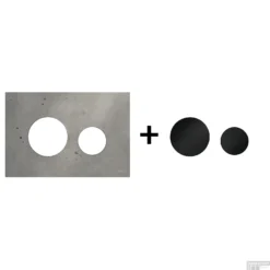 Drukplaat Front En Toetsen TECE Loop Voor WC-Bediening Beton 18 Drukplaat Front En Toetsen TECE Loop Voor WC-Bediening Beton -Baden Luxe Verkoop beton matzwart