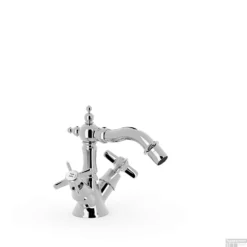 Bidetmengkraan Tres Clasic 2 Kruisgreep Klassiek Chroom