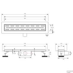 Brauer StanDrain Douchegoot Zwart Flens Inclusief Kunststof Sifon En Haarfilter -Baden Luxe Verkoop brauer douchegoot zwart flens inclusief kunststof sifon en haarfilter tec