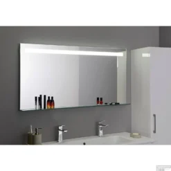 Badkamerspiegel Sapho Breto 120x60.8 Cm LED-Verlichting Incl. Planchet -Baden Luxe Verkoop bt120 badkamerspiegel sapho breto 120x60.8 cm led verlichting incl. planchet 2