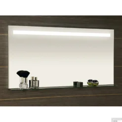 Badkamerspiegel Sapho Breto 120x60.8 Cm LED-Verlichting Incl. Planchet -Baden Luxe Verkoop bt120 badkamerspiegel sapho breto 120x60.8 cm led verlichting incl. planchet 6