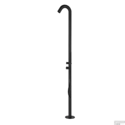 Buitendouche BWS Tube Met Handdouche Inclusief Inbouwdeel Zwart 316S