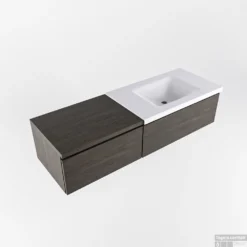 MONDIAZ BUKLA 140cm Badmeubel Met Module 60 Kleur Dark Brown Met 2 Lades. Wastafel CLOUD Rechts 1 Kraangat Kleur Talc. 9 MONDIAZ BUKLA 140cm Badmeubel Met Module 60 Kleur Dark Brown Met 2 Lades. Wastafel CLOUD Rechts 1 Kraangat Kleur Talc. -Baden Luxe Verkoop bukla2 modulair dark brown planchet talc google 1 0055