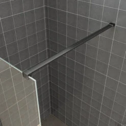 BWS Profielset Met Stabilisatiestang Pro Line 120 Cm Mat Zwart