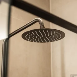 Opbouw Regendouche Set Boss & Wessing Cemal Thermostatisch Gunmetal -Baden Luxe Verkoop bws7957.29 sfeer