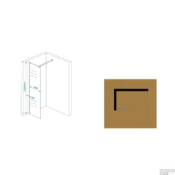 BWS Apollo Inloopdouche Met Muurprofiel 50x200cm Nano Glas 10mm -Baden Luxe Verkoop bws apollo inloopdouche met muurprofiel 50x200cm nano glas 10mm tech