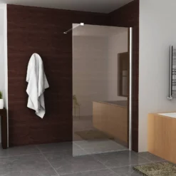 BWS Apollo Inloopdouche Met Muurprofiel 50x200cm Nano Glas 10mm