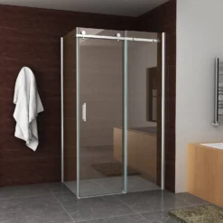 BWS Douchecabine Met Schuifdeur 140x90cm 8mm NANO Coating