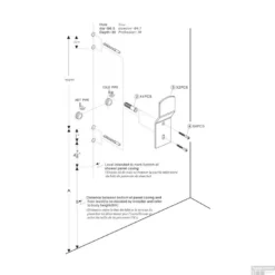 BWS Douchepaneel Haron Met Thermostaat Kraan 165x20 Cm RVS -Baden Luxe Verkoop bws douchepaneel huron met thermostaat kraan rvs tech