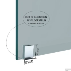BWS Haakse Glaskoppeling Chroom Draaibaar T.b.v. Stabilisatiestang -Baden Luxe Verkoop bws haakse glaskoppeling chroom draaibaar t.b.v. stabilisatiestang 5.1