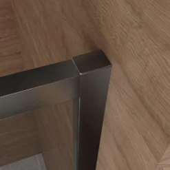 BWS Inloopdouche Met Handdoekbeugel 90x200cm 10mm NANO Coating Zwart -Baden Luxe Verkoop bws inloopdouche met handdoekbeugel 90x200cm 10mm nano coating zwart 5