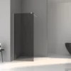 BWS Inloopdouche Pro Line Rookglas 70x200 Cm 8mm Nano Coating RVS Profiel En Stang