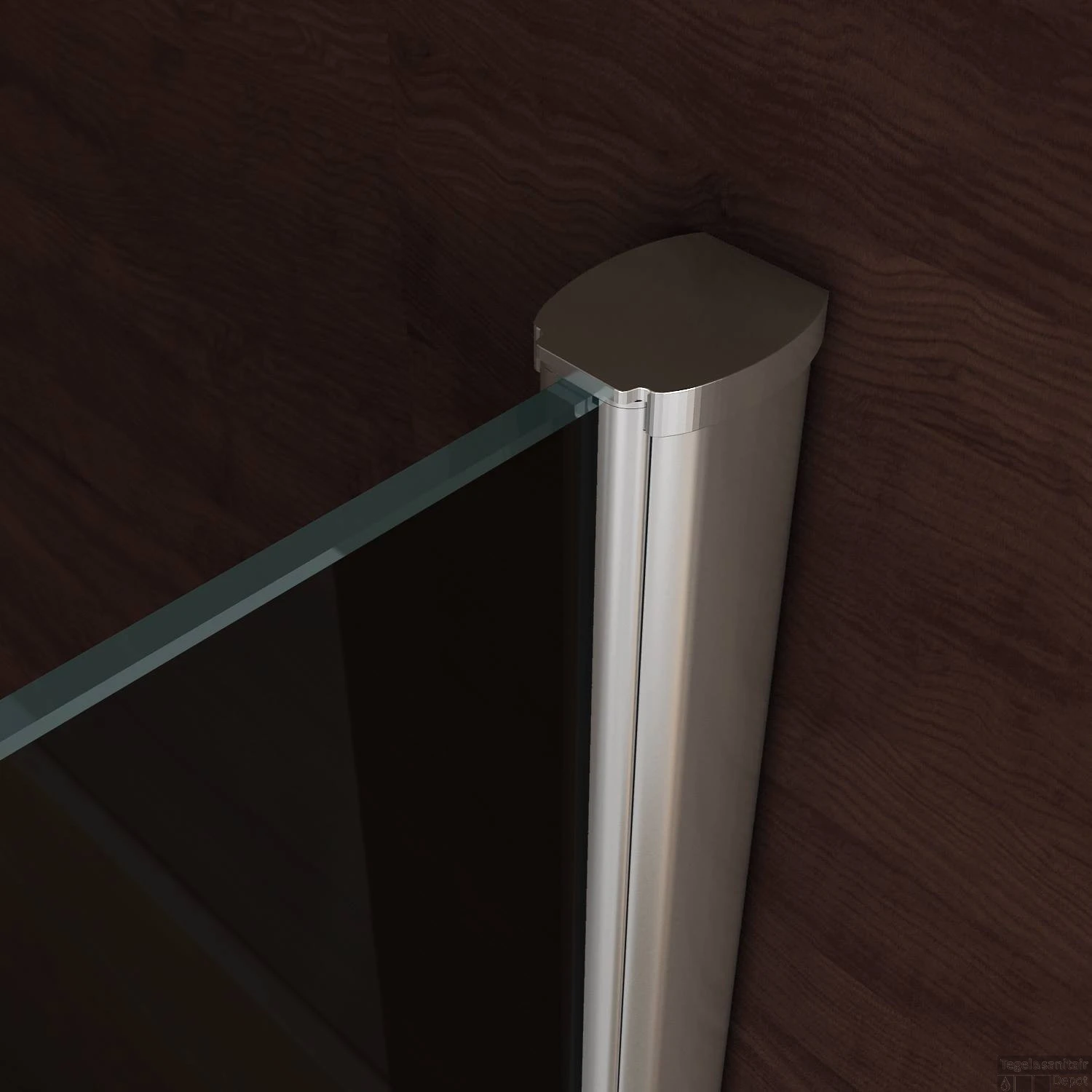 BWS Inloopdouche Rookglas 80x200cm 10mm Nano Coating 2 BWS Inloopdouche Rookglas 80x200cm 10mm Nano Coating - Afbeelding 2