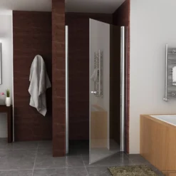 BWS Nisdeur Met Middenband 70x200cm 8mm NANO Coating Links -Baden Luxe Verkoop bws nisdeur met middenband nano coating 4 4