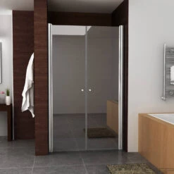 BWS Nisdeur Met Pendeldeuren 80x200 Cm 6mm NANO Coating