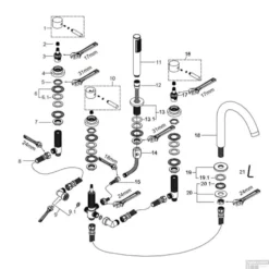 BWS Round 5 Gats Badrandkraan Chroom Compleet -Baden Luxe Verkoop bws round 5 gats badrandkraan chroom compleet tech