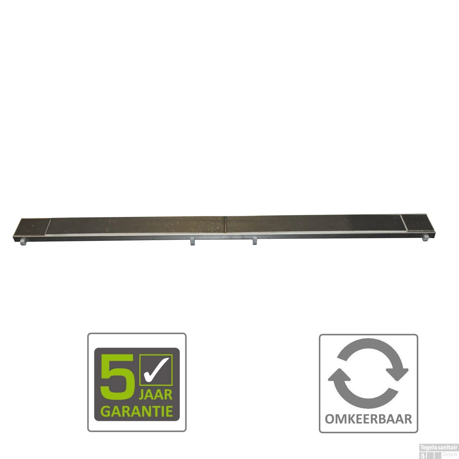 BWS RVS Tegelrooster Tbv Douchegoot 70x7 Cm 1 BWS RVS Tegelrooster Tbv Douchegoot 70x7 Cm