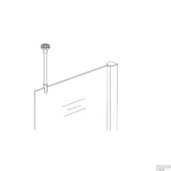 BWS Plafond Stabilisatiestang Rond 100 Cm Inkortbaar Chroom -Baden Luxe Verkoop bws stabilisatiestang plafond rond 100 cm inkortbaar chroom tech1