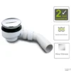 BWS Turbo Douchebaksifon 90mm Chroom