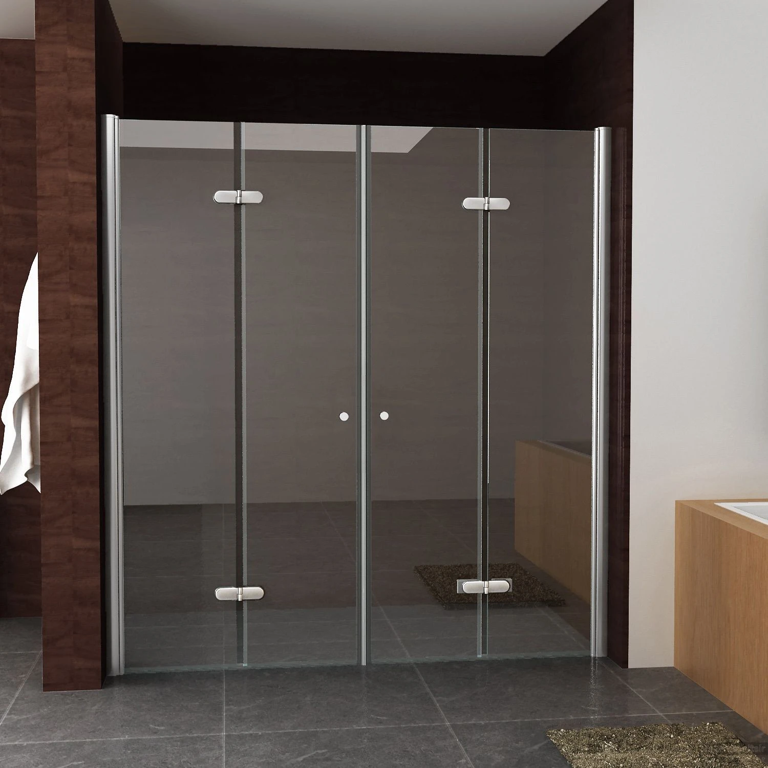 BWS Vouwbare Nisdeur Rechts 90x202 Cm 8mm NANO Harmonica Deur 9 BWS Vouwbare Nisdeur Rechts 90x202 Cm 8mm NANO Harmonica Deur - Afbeelding 9