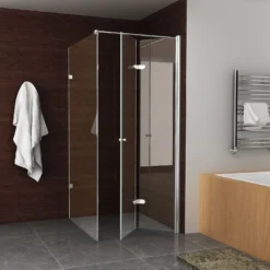 BWS Vouwbare Nisdeur Rechts 90x202 Cm 8mm NANO Harmonica Deur 16 BWS Vouwbare Nisdeur Rechts 90x202 Cm 8mm NANO Harmonica Deur -Baden Luxe Verkoop bws vouwbare nisdeur rechts 90x202 cm 8mm nano 8