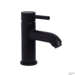 BWS Wastafelmengkraan Codos Laag Model Mat Zwart