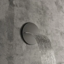 Cascade Salenzi Giro Inbouw Watervaluitloop Mat Zwart