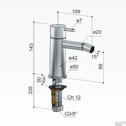 Bidetmengkraan Hotbath Cobber Verouderd IJzer (excl. Waste) 5 Bidetmengkraan Hotbath Cobber Verouderd IJzer (excl. Waste) -Baden Luxe Verkoop cb018ai bidetmengkraan hotbath cobber verouderd ijzer excl. waste tech