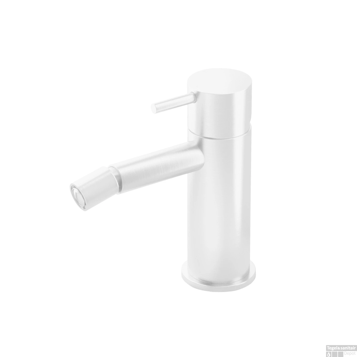 Bidetmengkraan Hotbath Cobber Mat Wit (excl. Waste)