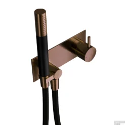 Inbouw Douchemengkraan Hotbath Cobber Incl. Doucheslang En Handdouche Geborsteld Koper PVD