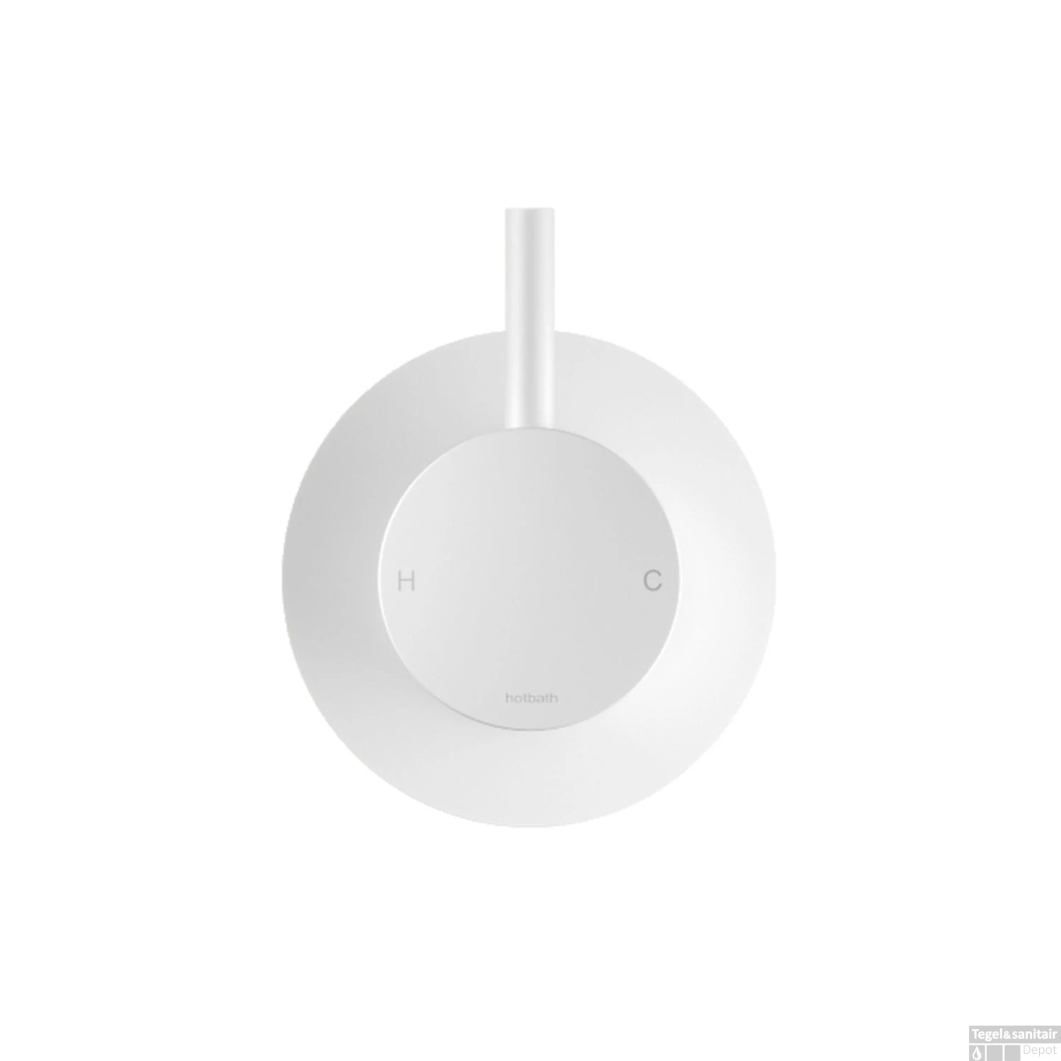 Keukenmengkraan Hotbath Fellow 3-gats Draaibare Uitloop En Uitneembare Handdouche Mat Wit 2 Keukenmengkraan Hotbath Fellow 3-gats Draaibare Uitloop En Uitneembare Handdouche Mat Wit - Afbeelding 2