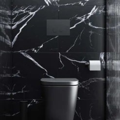 Bedieningspaneel Hotbath Cobber T.b.v. Geberit UP320 Mat Zwart