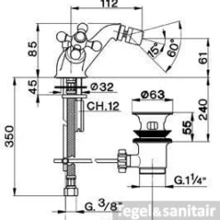 Cisal Arcana Bidetmengkraan AR00055021 Chroom