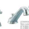 Wastafelmengkraan Cisal Arcana Ceramic 3-gats AC0010202A RVS