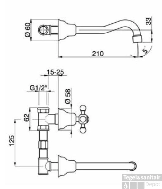 Wastafelmengkraan Cisal Arcana Ceramic Inbouw 3-gats AC00351027 Brons 1 Wastafelmengkraan Cisal Arcana Ceramic Inbouw 3-gats AC00351027 Brons