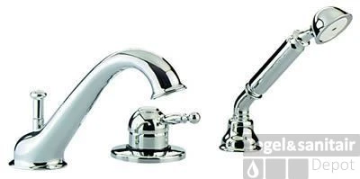 Cisal Arcana Royal Badkraan Badrandmontage AY00126021 Chroom 2 Cisal Arcana Royal Badkraan Badrandmontage AY00126021 Chroom - Afbeelding 2