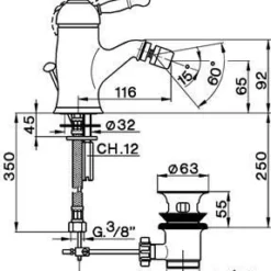 Cisal Arcana Royal Bidetmengkraan AY0005502A RVS