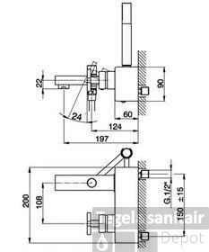 Cisal Barcelona Quad Badmengkraan Chroom BQ00014021 1 Cisal Barcelona Quad Badmengkraan Chroom BQ00014021