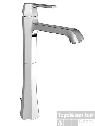 Wastafelmengkraan Cisal Cherie Hoge Uitloop CE00152021 Chroom 2 Wastafelmengkraan Cisal Cherie Hoge Uitloop CE00152021 Chroom - Afbeelding 2