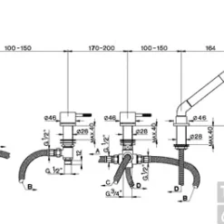 Cisal Less Badmengkraan Voor Badrandmontage LS00029021