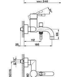 Cisal Pumpy Badmengkraan Handdouche Rvs PU0001202D